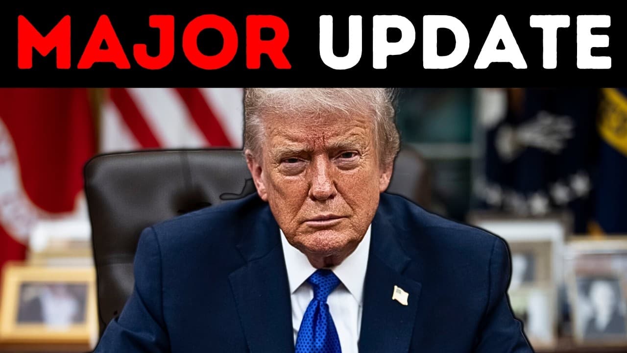 Trump about to unveil MAJOR Iran Update