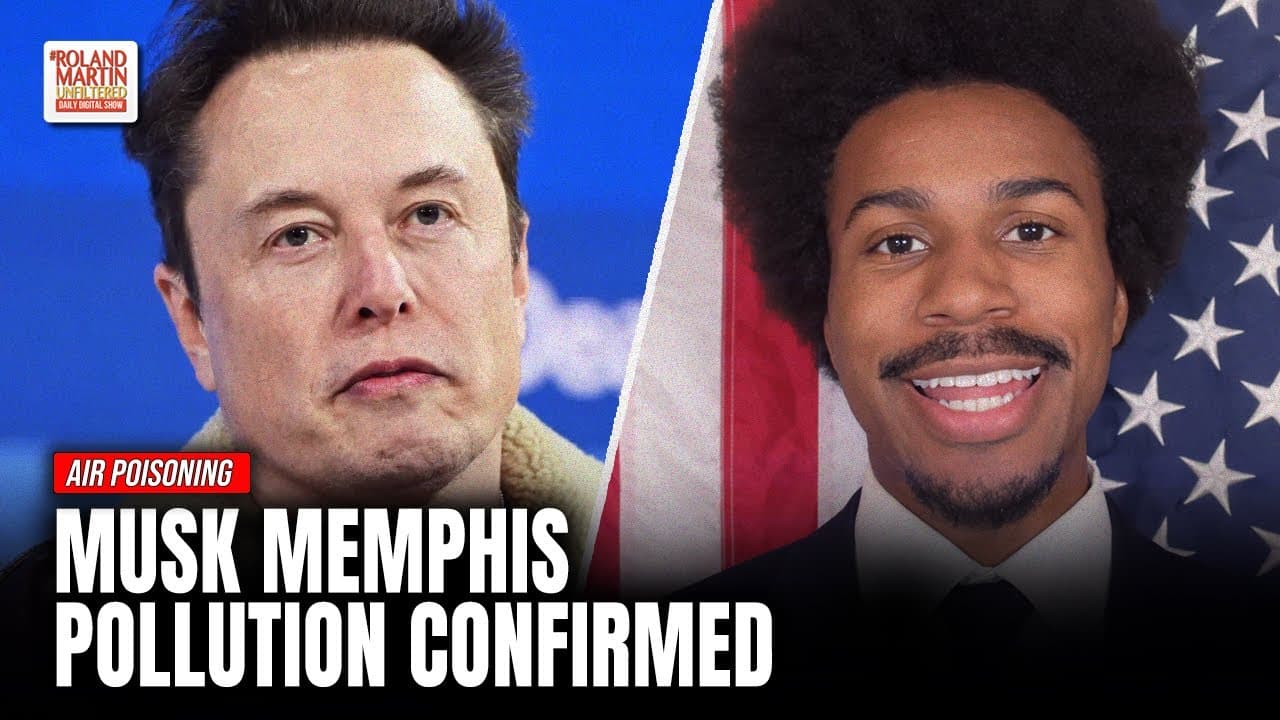 Musk’s Memphis Pollution. Justin Pearson Names the Crime. EPA Confirms Illegal xAI Turbines.