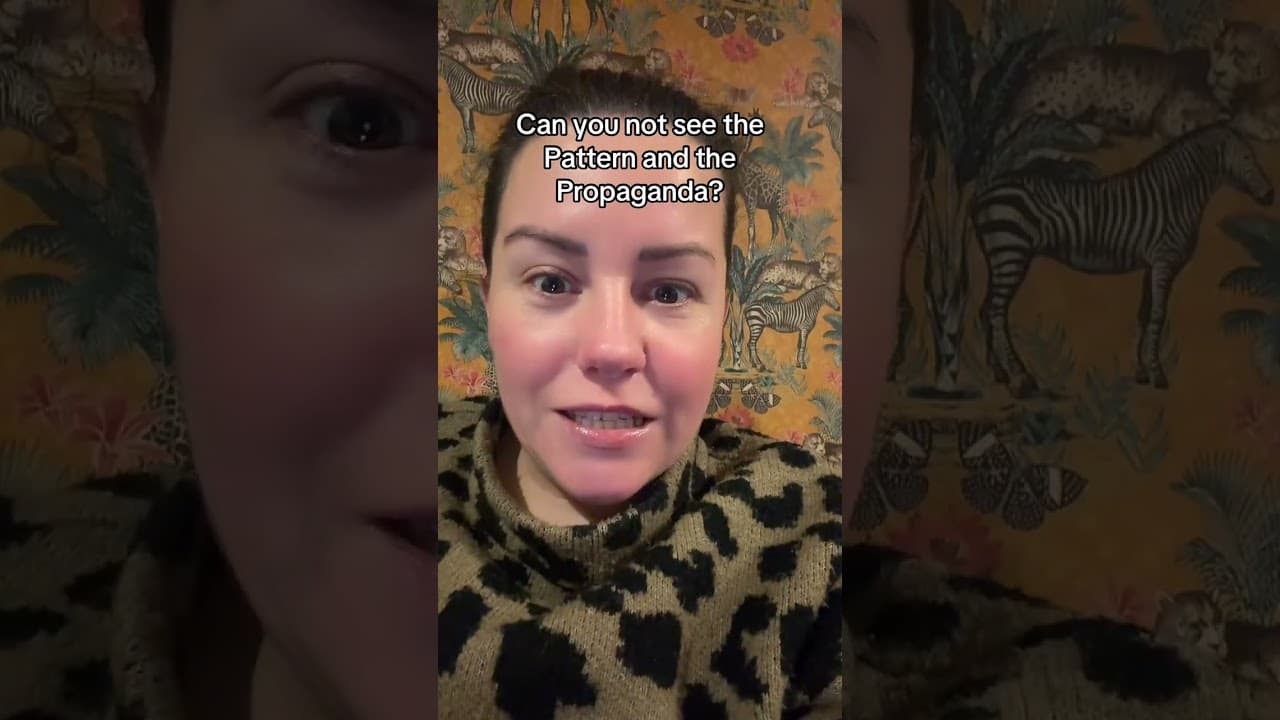 Can you not see the patterns? 