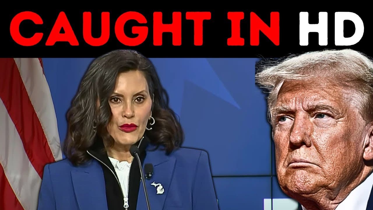 Gov. Gretchen Whitmer SPILLS THE BEANS on Upcoming Midterms
