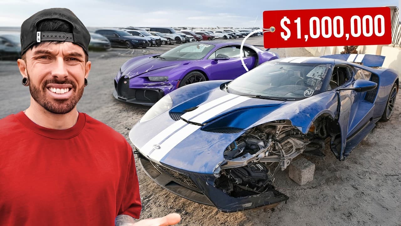 SALVAGE HYPERCAR SHOPPING IN DUBAI WITH $1,000,000 BUDGET
