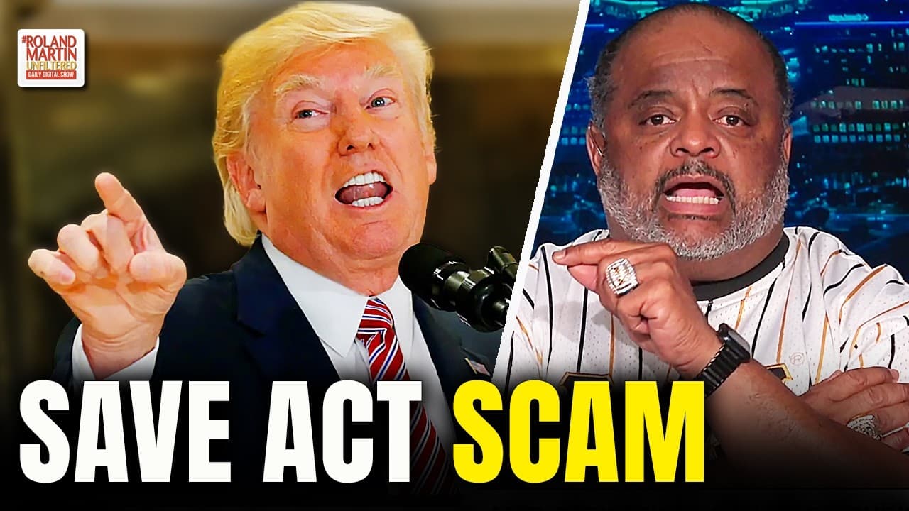 Trump’s SAVE Act Lie Exposed. Roland Says the Law Already Requires Citizenship.