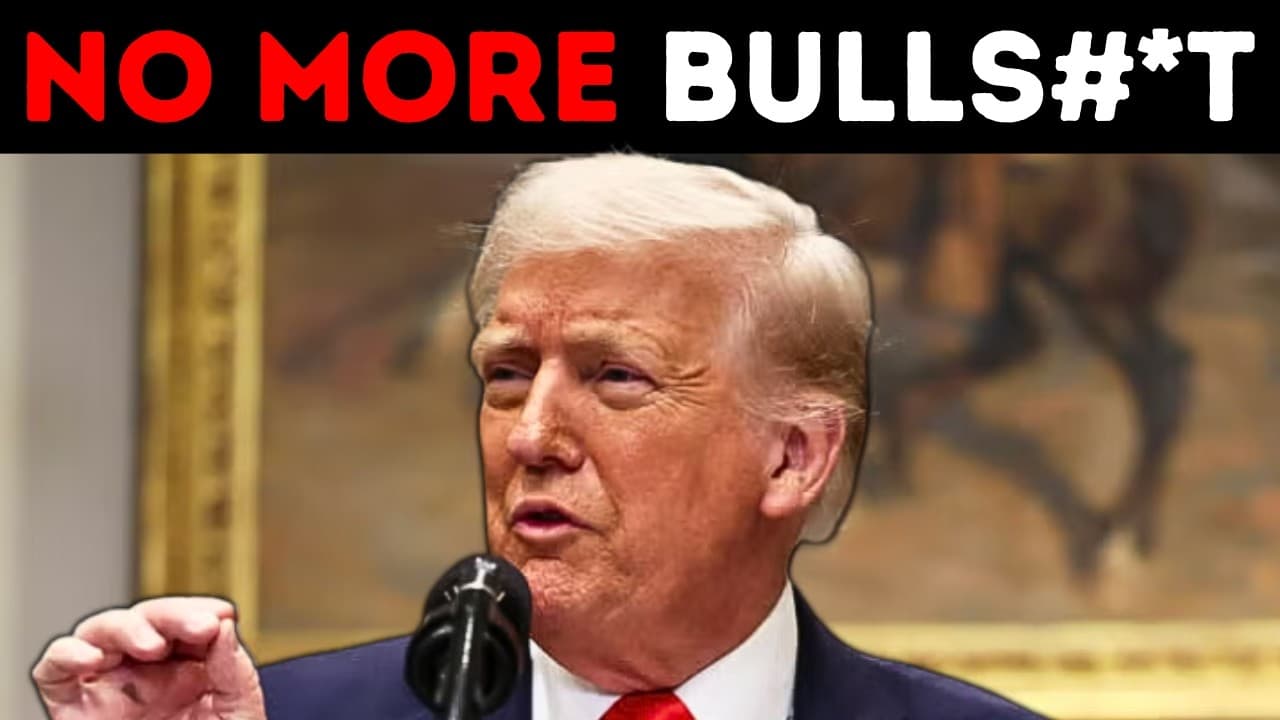 Trump SUMMONS John Thune and DROPS THE HAMMER