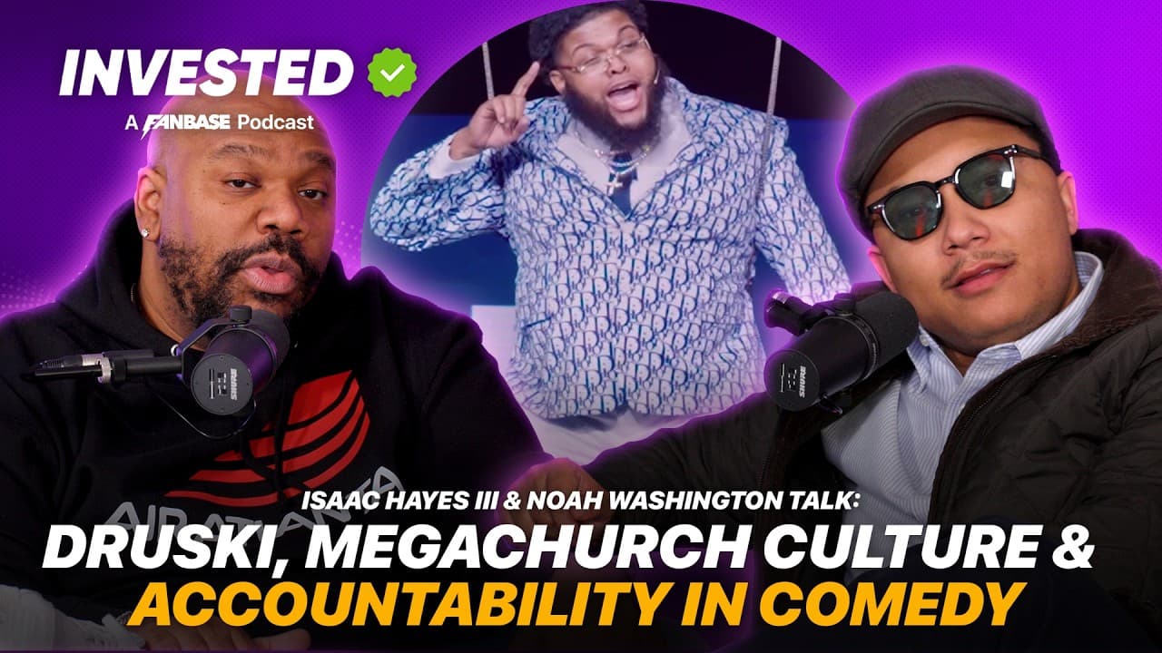 Isaac Hayes III x Noah Washington Talk: Druski, Megachurch Culture & Accountability in Comedy