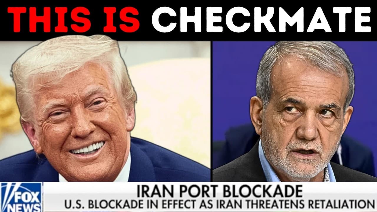 Iran LOSES IT Over US Navy Blockade.