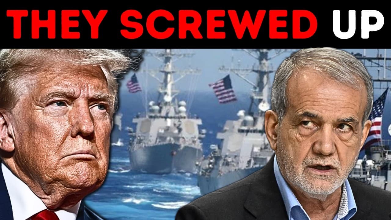 Trump Does RISKY MOVE in Strait of Hormuz.