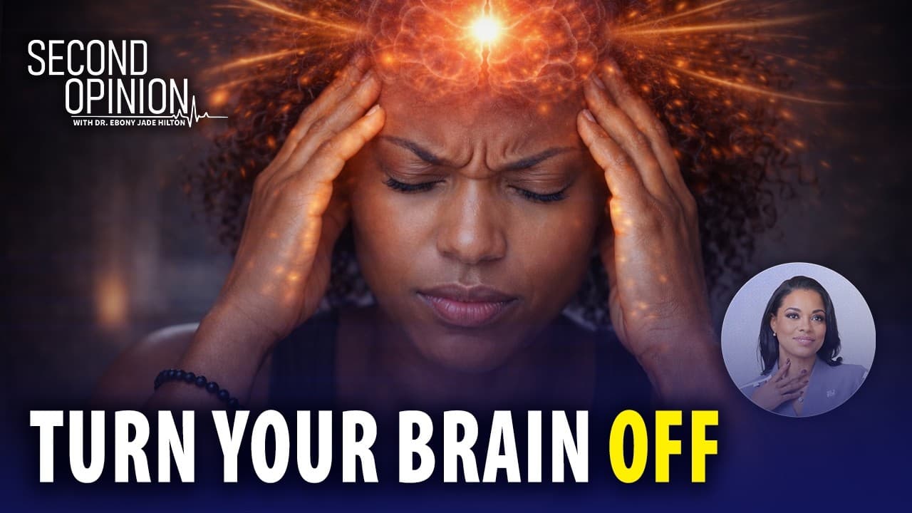 Turn Your Brain Off. Why You Can’t Relax And How To Fix It