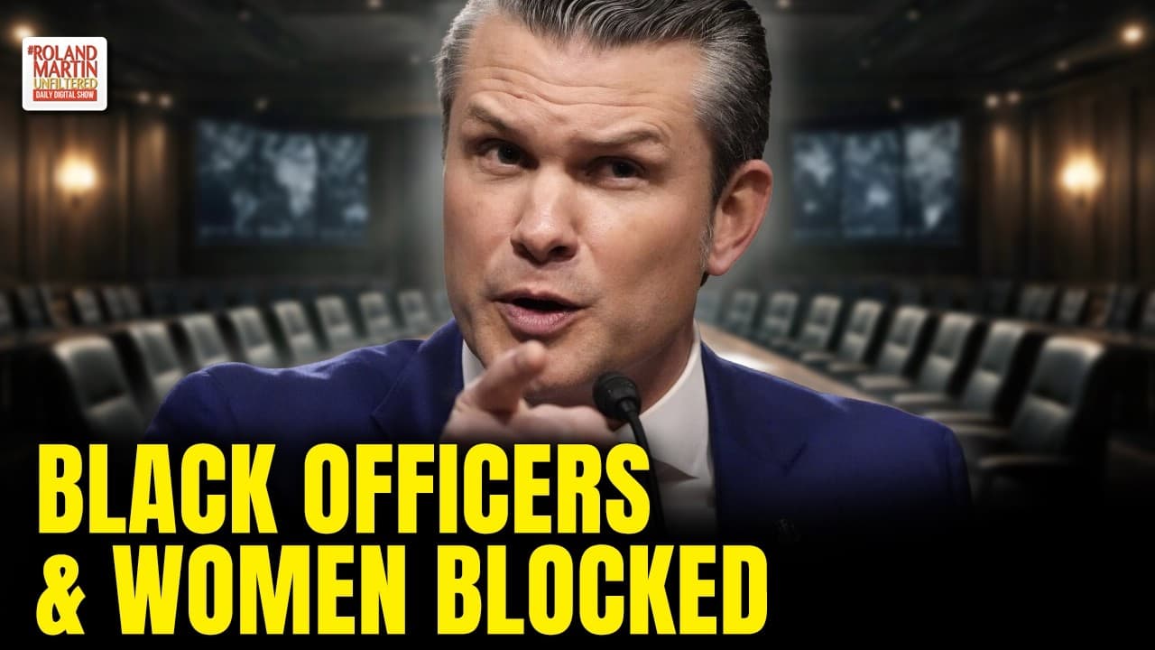 Hegseth Strikes Black Officers From Promotion List While Pushing White Leadership
