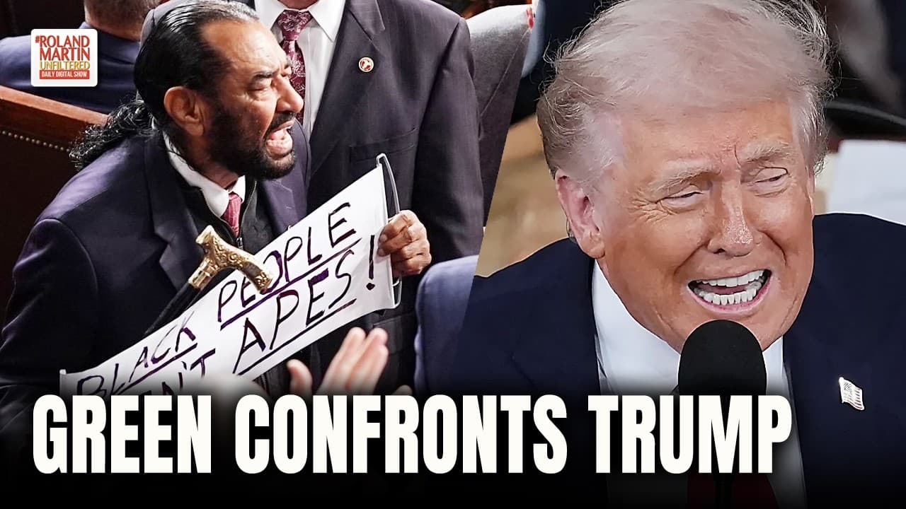 “In His Personal Space.” Al Green Confronts Trump Over Racism at State of the Union