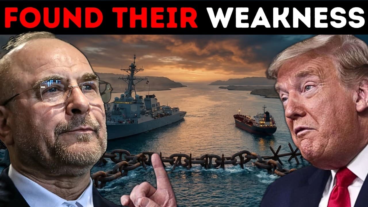 Iran FLIPS over full blockade.